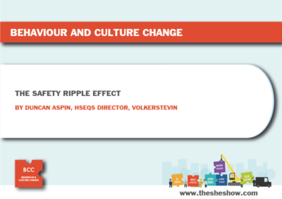 The Safety Ripple effect - The SHE Show - Safety Health Environment ...