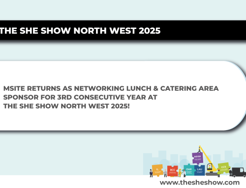MSite Returns as Networking Lunch & Catering Area Sponsor for 3rd Consecutive Year at The SHE Show North West 2025