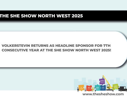 VolkerStevin Returns as Headline Sponsor for 7th Consecutive Year at The SHE Show North West 2025