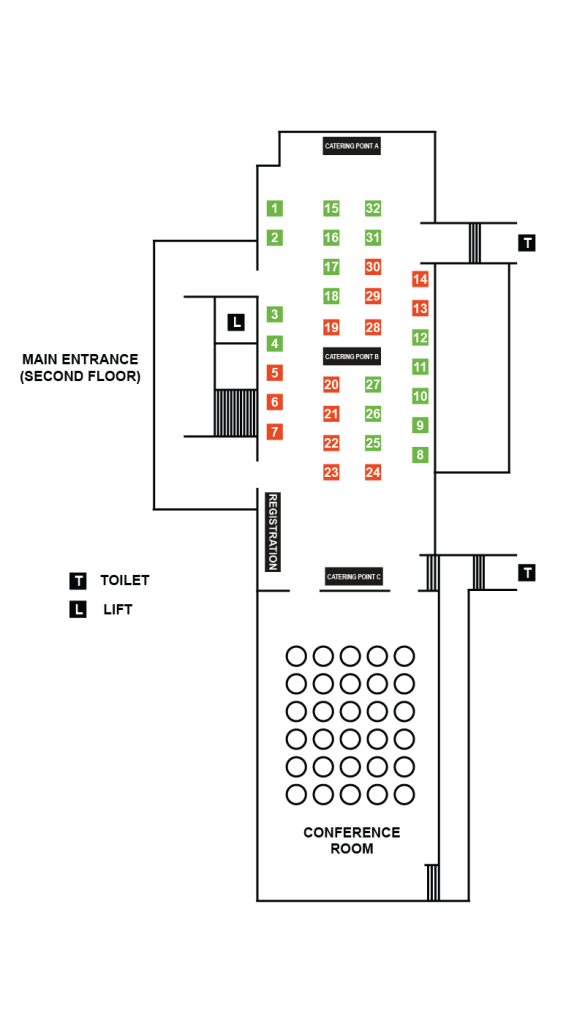 The SHE Show North West 2025 – Stand Layout 080101