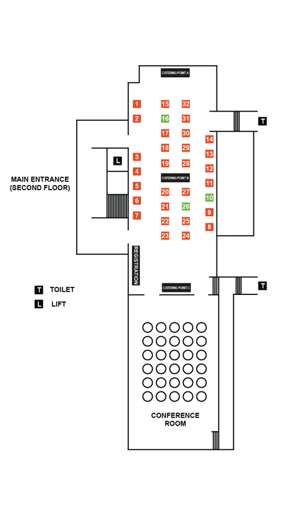 The SHE Show North West 2026 – Stand Layout 030726