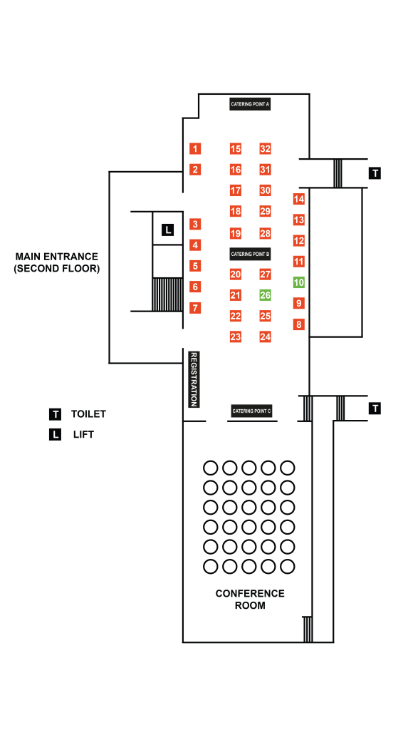 The SHE Show North West 2026 – Stand Layout 100826