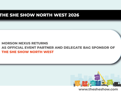 Morson Nexus Announced as Official Event Partner and Delegate Bag Sponsor of The SHE Show North West 2026